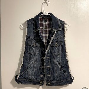 Mango denim vest